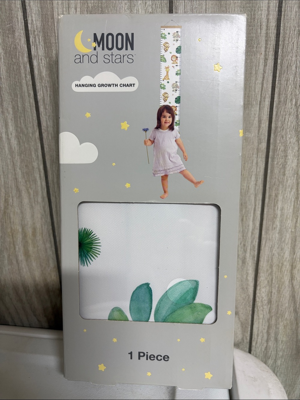 Kids Hanging Growth Chart - Green